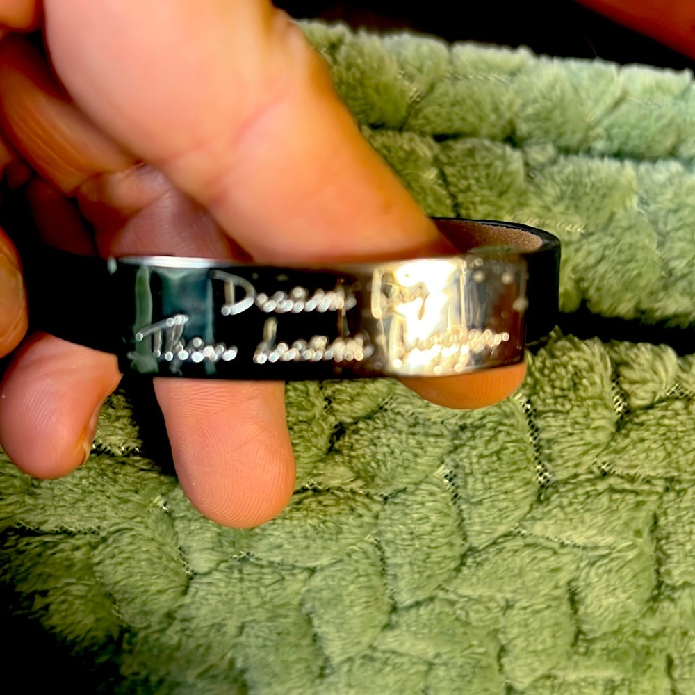 Rustic Cuff DREAM BIG THEN DREAM BIGGER bracelet